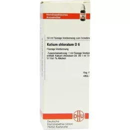 KALIUM CHLORATUM D 6 Fortynning, 50 ml