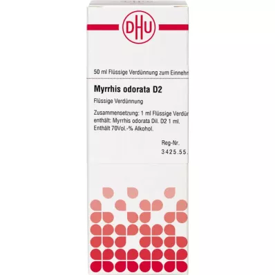 MYRRHIS odorata D 2 Fortynning, 50 ml