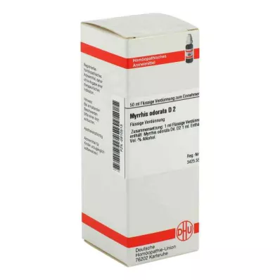 MYRRHIS odorata D 2 Fortynning, 50 ml