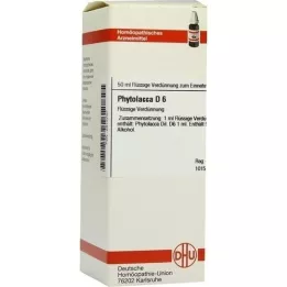 PHYTOLACCA D 6 Fortynning, 50 ml