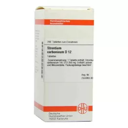 Strontiumkarbonat D12-tabletter (200 tabletter)