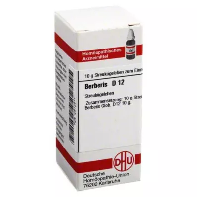 BERBERIS D 12 globuler, 10 g BERBERIS D 12 globuler, 10 g