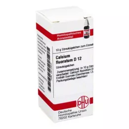 CALCIUM FLUORATUM D 12 globuler, 10 g