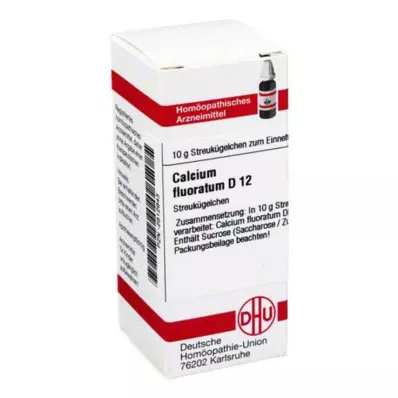 CALCIUM FLUORATUM D 12 globuler, 10 g
