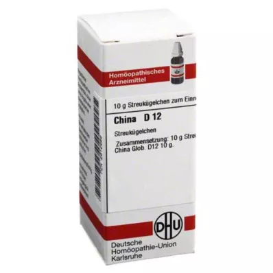CHINA D 12 globuler, 10 g CHINA D 12 globuler, 10 g