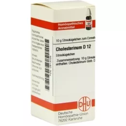 CHOLESTERINUM D 12 globuler, 10 g