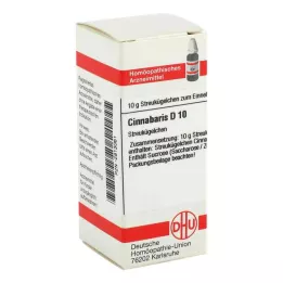 CINNABARIS D 10 kuler, 10 g
