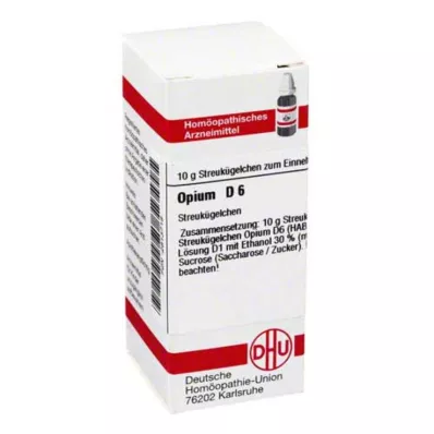 OPIUM D 6 globuli, 10 g