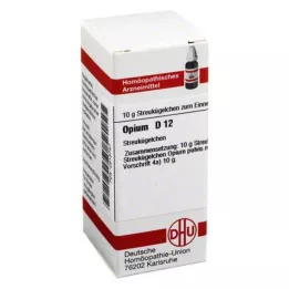 OPIUM D 12 globuler, 10 g