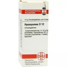 HYOSCYAMUS D 12 globuler, 10 g