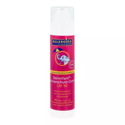 DERMIFANT Solbeskyttende krem LSF 50, 100 ml