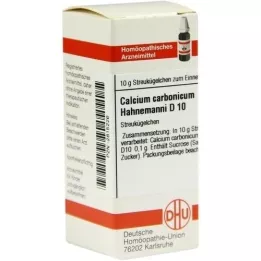CALCIUM CARBONICUM Hahnemanni D 10 globuler, 10 g