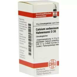 CALCIUM CARBONICUM Hahnemanni D 30 globuler, 10 g