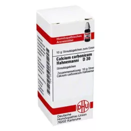 CALCIUM CARBONICUM Hahnemanni D 30 globuler, 10 g