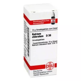 NATRIUM CHLORATUM D 30 globuler, 10 g
