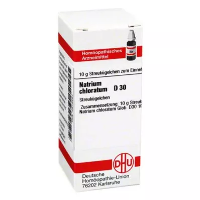 NATRIUM CHLORATUM D 30 globuler, 10 g NATRIUM CHLORATUM D 30 globuler, 10 g