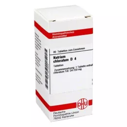 DHU Natriumkloratum D 4 tabletter, 80 stk
