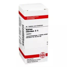 NATRIUM CHLORATUM D 6 tabletter, 80 stk