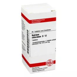 NATRIUM CHLORATUM D 12 tabletter, 80 stk