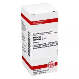 TARTARUS STIBIATUS D 4 tabletter, 80 stk