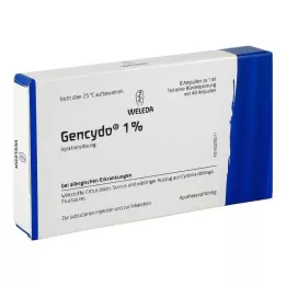 GENCYDO 1 % injeksjonsvæske, oppløsning, 48X1 ml