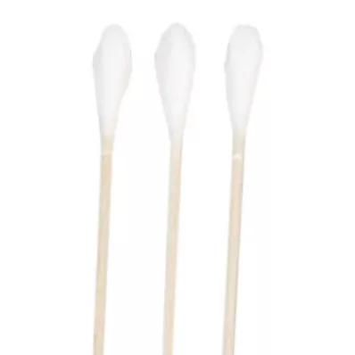 WATTESTÄBCHEN med bomullshode 15 cm medium, 100 stk