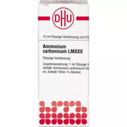 AMMONIUM CARBONICUM LM XXX Fortynning, 10 ml