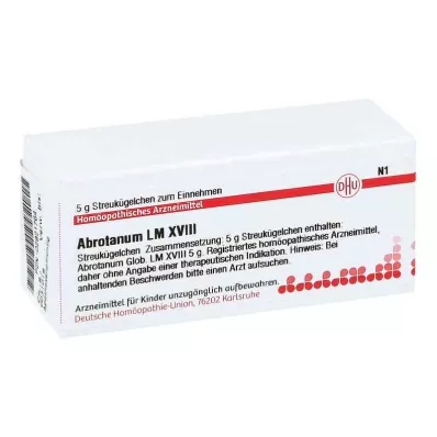 ABROTANUM LM XVIII Globuli, 5 g ABROTANUM LM XVIII Globuli, 5 g