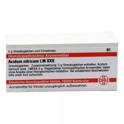 ACIDUM NITRICUM LM XXX Globuli, 5 g ACIDUM NITRICUM LM XXX Globuli, 5 g