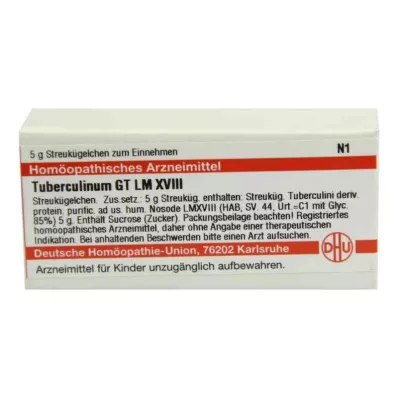 TUBERCULINUM GT LM XVIII Globuli, 5 g TUBERCULINUM GT LM XVIII Globuli, 5 g