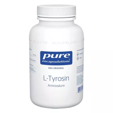 PURE ENCAPSULATIONS L-Tyrosin kapsler, 90 kapsler