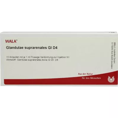 GLANDULAE SUPRARENALES GL D 4 ampuller, 10X1 ml GLANDULAE SUPRARENALES GL D 4 ampuller, 10X1 ml