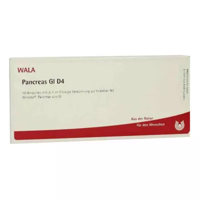 PANCREAS GL D 4 ampuller, 10 x 1 ml PANCREAS GL D 4 ampuller, 10 x 1 ml