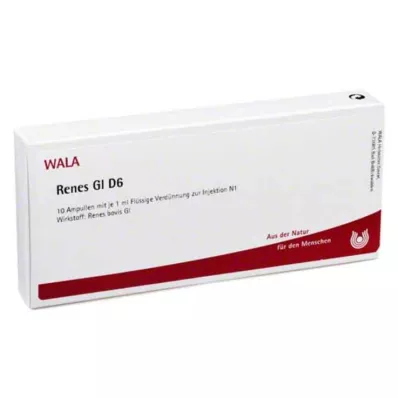 RENES GL D 6 ampuller, 10X1 ml