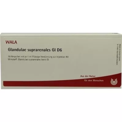 GLANDULAE SUPRARENALES GL D 6 ampuller, 10X1 ml