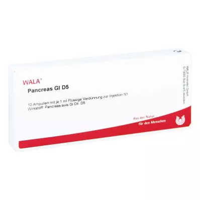 PANCREAS GL D 5 ampuller, 10X1 ml PANCREAS GL D 5 ampuller, 10X1 ml