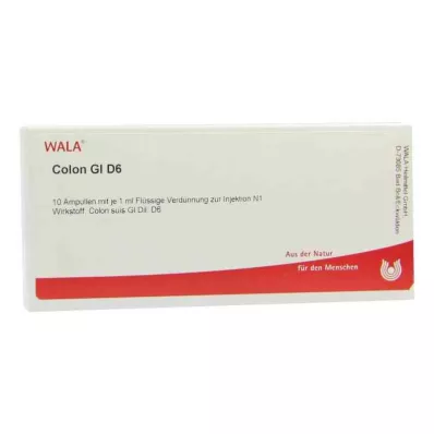 COLON GL D 6 ampuller, 10X1 ml