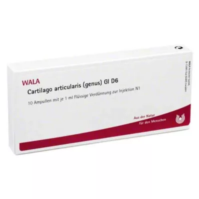 CARTILAGO articularis-slekten GL D 6 ampuller, 10X1 ml CARTILAGO articularis-slekten GL D 6 ampuller, 10X1 ml