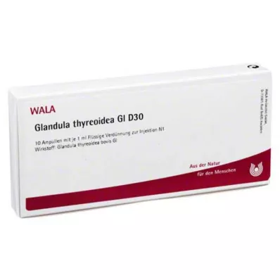 GLANDULA THYREOIDEA GL D 30 ampuller, 10X1 ml