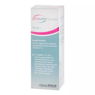OCUSALIN 5 % OSD Øyedråper, 1X10 ml OCUSALIN 5 % OSD Øyedråper, 1X10 ml