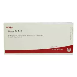 HEPAR GL D 15 Ampuller, 10X1 ml