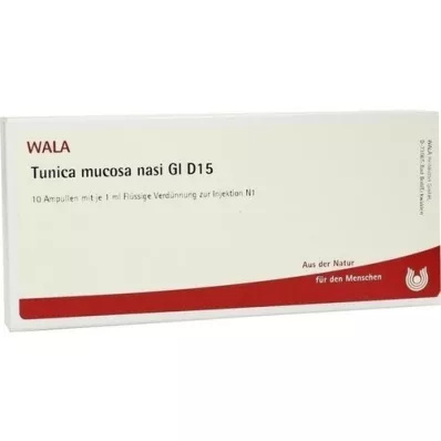 TUNICA mucosa nasi GL D 15 ampuller, 10X1 ml