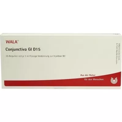 CONJUNCTIVA GL D 15 Ampuller, 10X1 ml