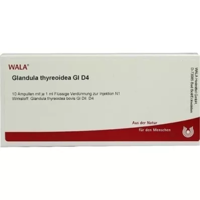 GLANDULA THYREOIDEA GL D 4 ampuller, 10X1 ml