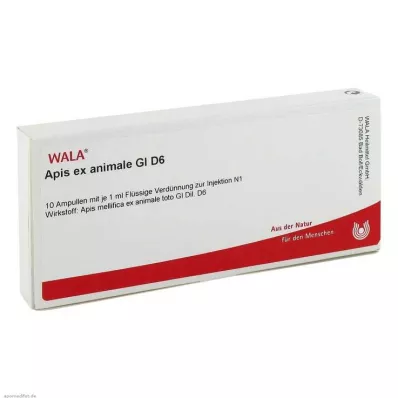 APIS EX animale GL D 6 ampuller, 10X1 ml