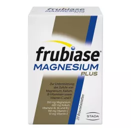 FRUBIASE MAGNESIUM Plus brusetabletter, 20 stk