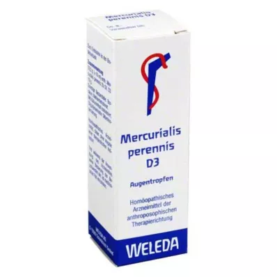 MERCURIALIS PERENNIS D 3 øyedråper, 10 ml MERCURIALIS PERENNIS D 3 øyedråper, 10 ml
