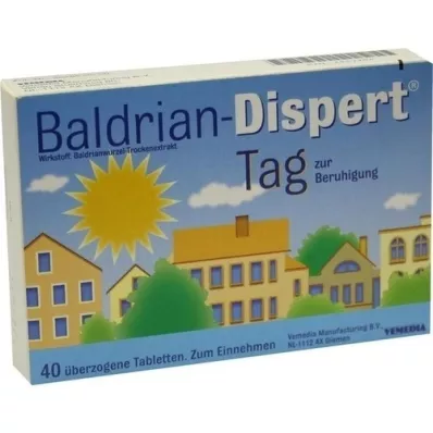 BALDRIAN DISPERT Dagbelagte tabletter, 40 stk