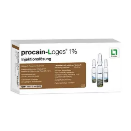 PROCAIN-Loges 1 % injeksjonsvæske, oppløsning, ampuller, 50X2 ml
