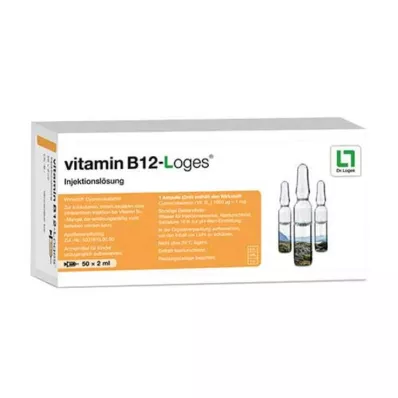VITAMIN B12-LOGES Injeksjonsvæske, oppløsning Ampuller, 50X2 ml
